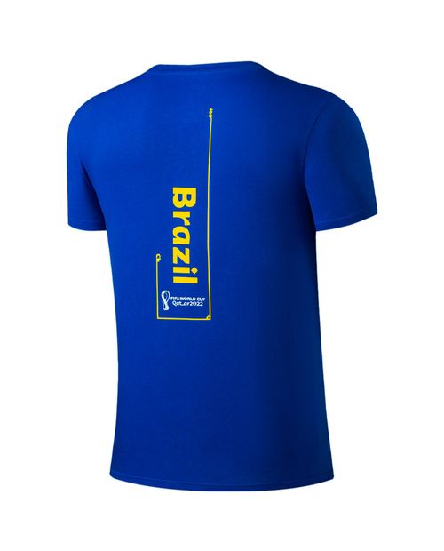 Camiseta deportiva FIFA Brasil azul